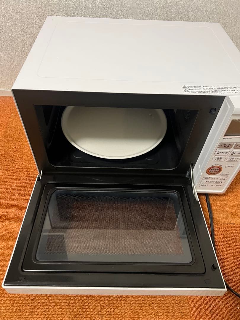 美品　SHARP 900W オーブンレンジ RE-S209-W 電子レンジ
