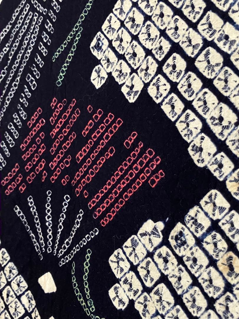 有松絞り　浴衣　トールサイズ　163cm