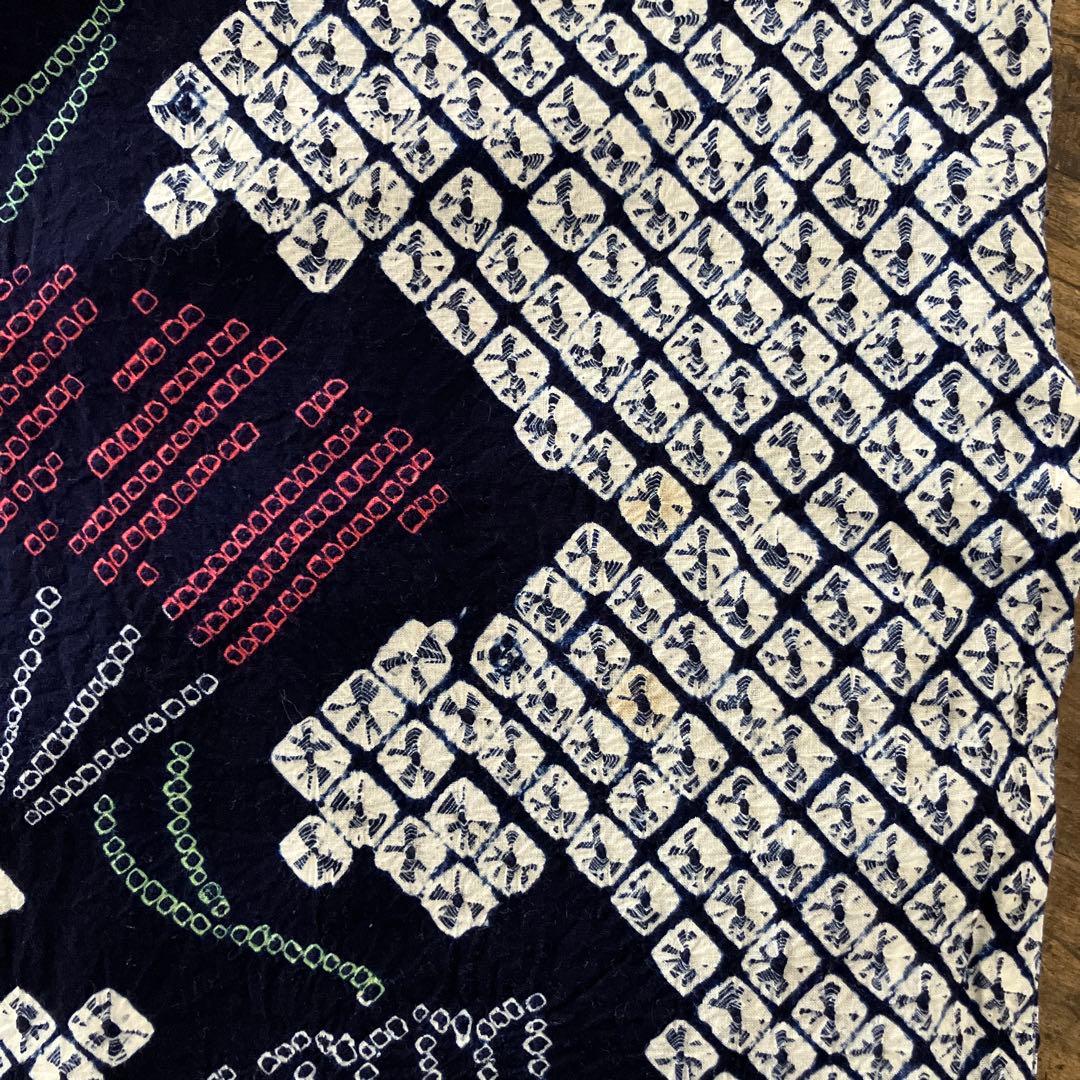 有松絞り　浴衣　トールサイズ　163cm