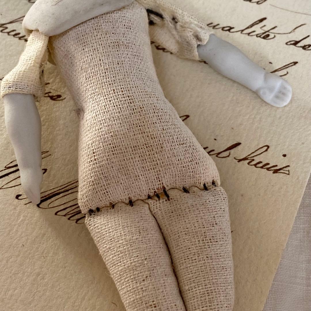 ドイツアンティーク チャイナヘッドドール 11cm