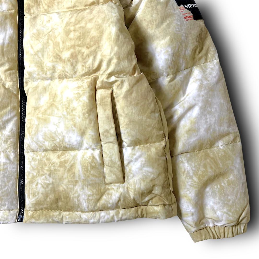 【定価6.3万】メレル グース ダウンジャケット ボックスロゴ 軽量 L