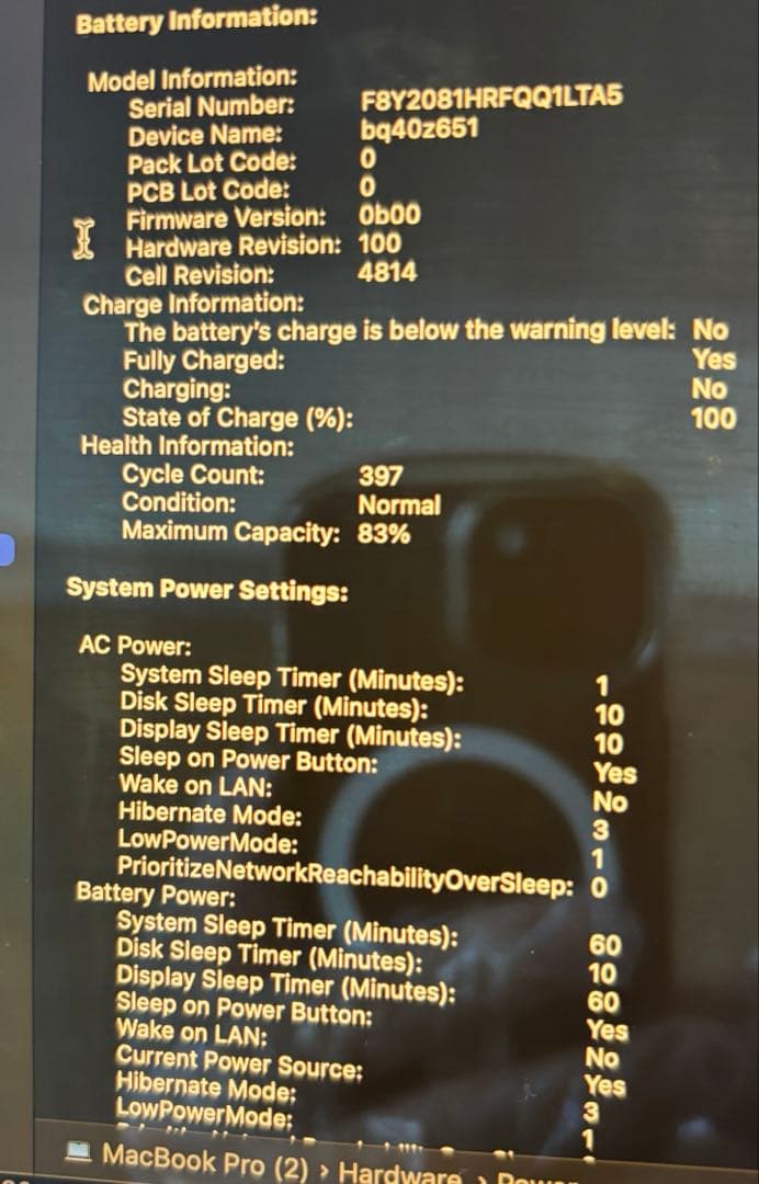 美品 Apple MacBook Pro M1 16GB 512GB 14in