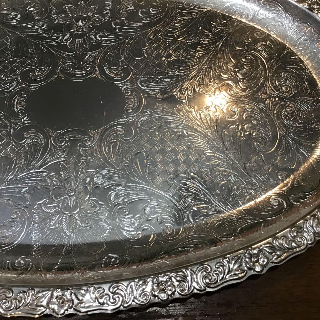 イギリス製　　　シルバートレー　　　　　銀メッキ