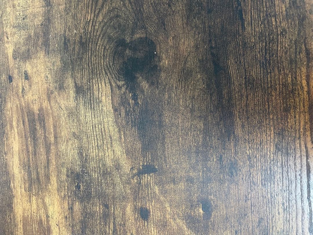 ニトリ　ローテーブル　ダークブラウン木製テーブル