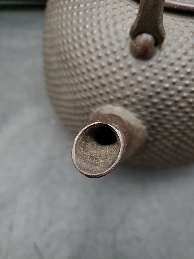 南部鉄瓶　照光堂　南部鉄器　あられ