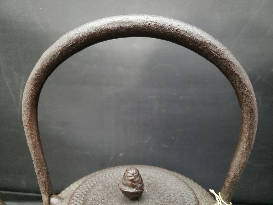 南部鉄瓶　照光堂　南部鉄器　あられ