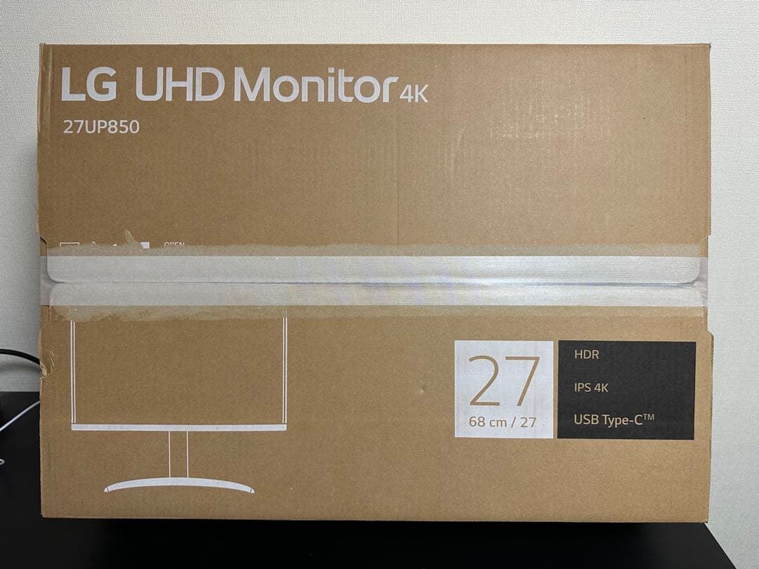 LG 27インチ 4K モニター　27UP850W-N