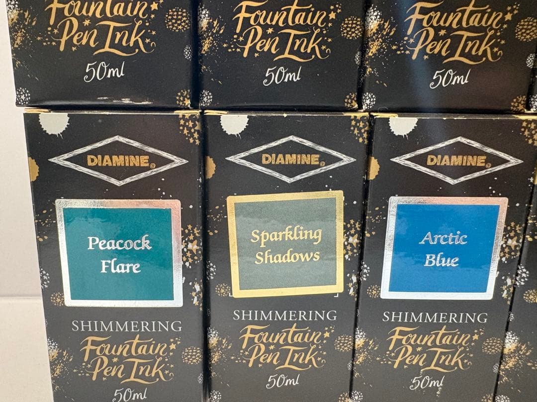 DIAMINE シマーインク 50ml 17色