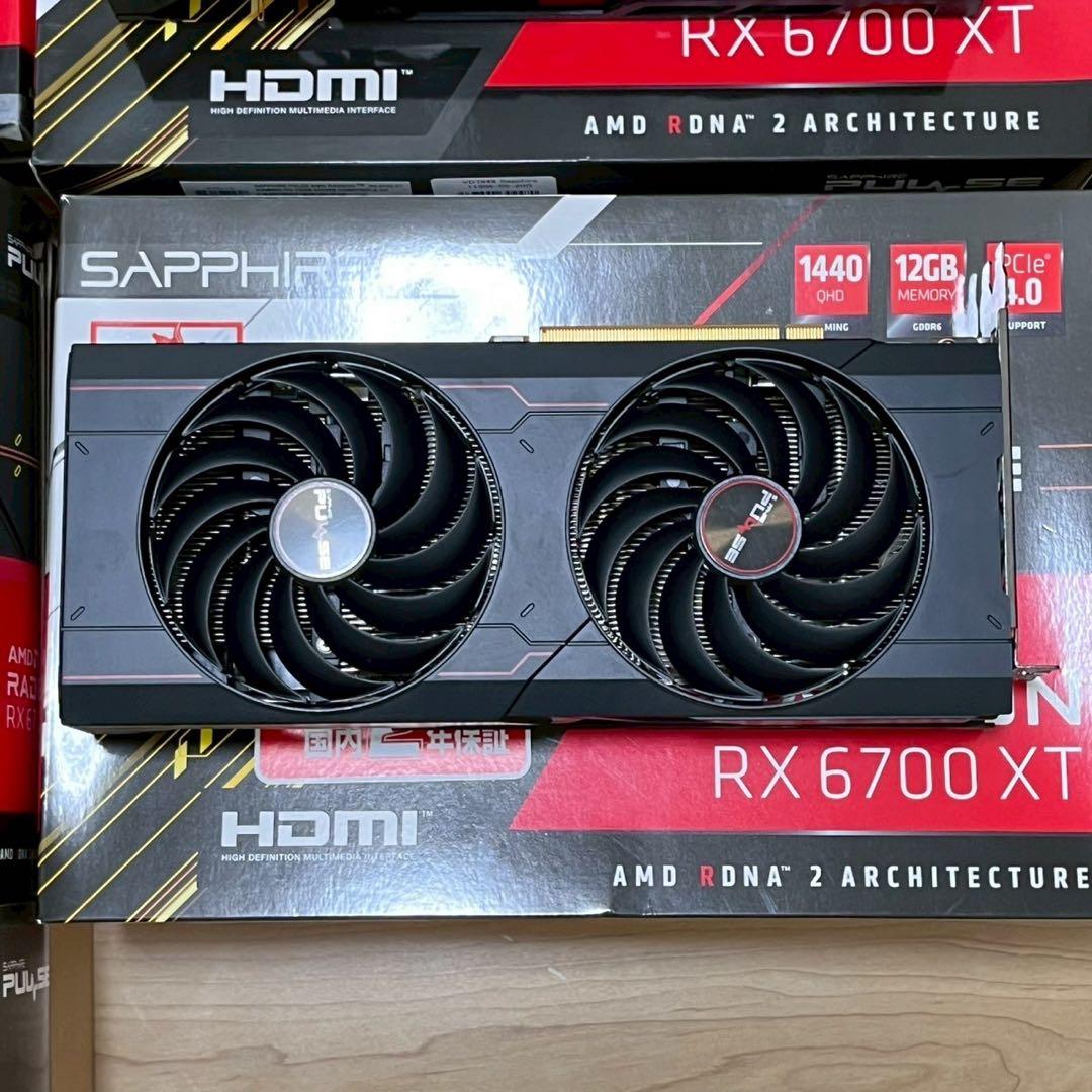 RX6700XT マイニング落ち ７枚セット luffy