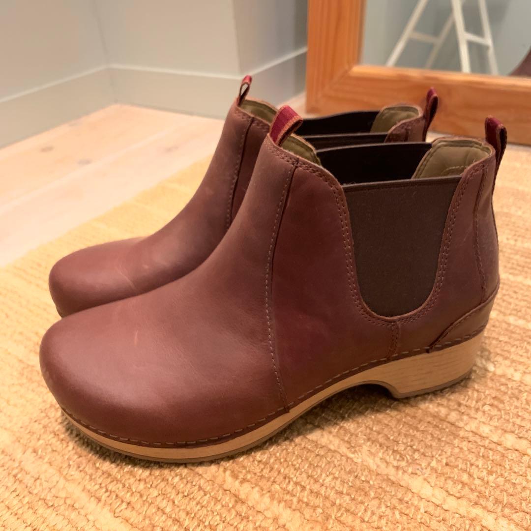 未使用Danskoサイドゴアブーツ 39