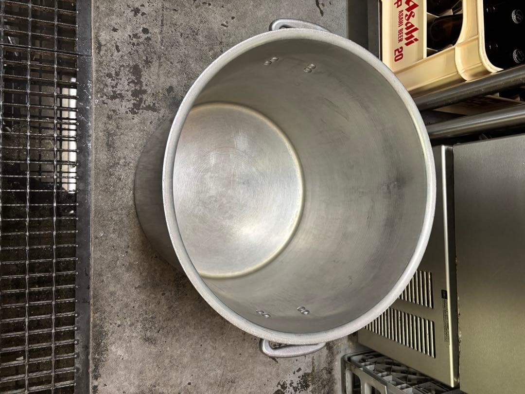 45cmアルミ製寸胴鍋 蓋付き 大サイズ