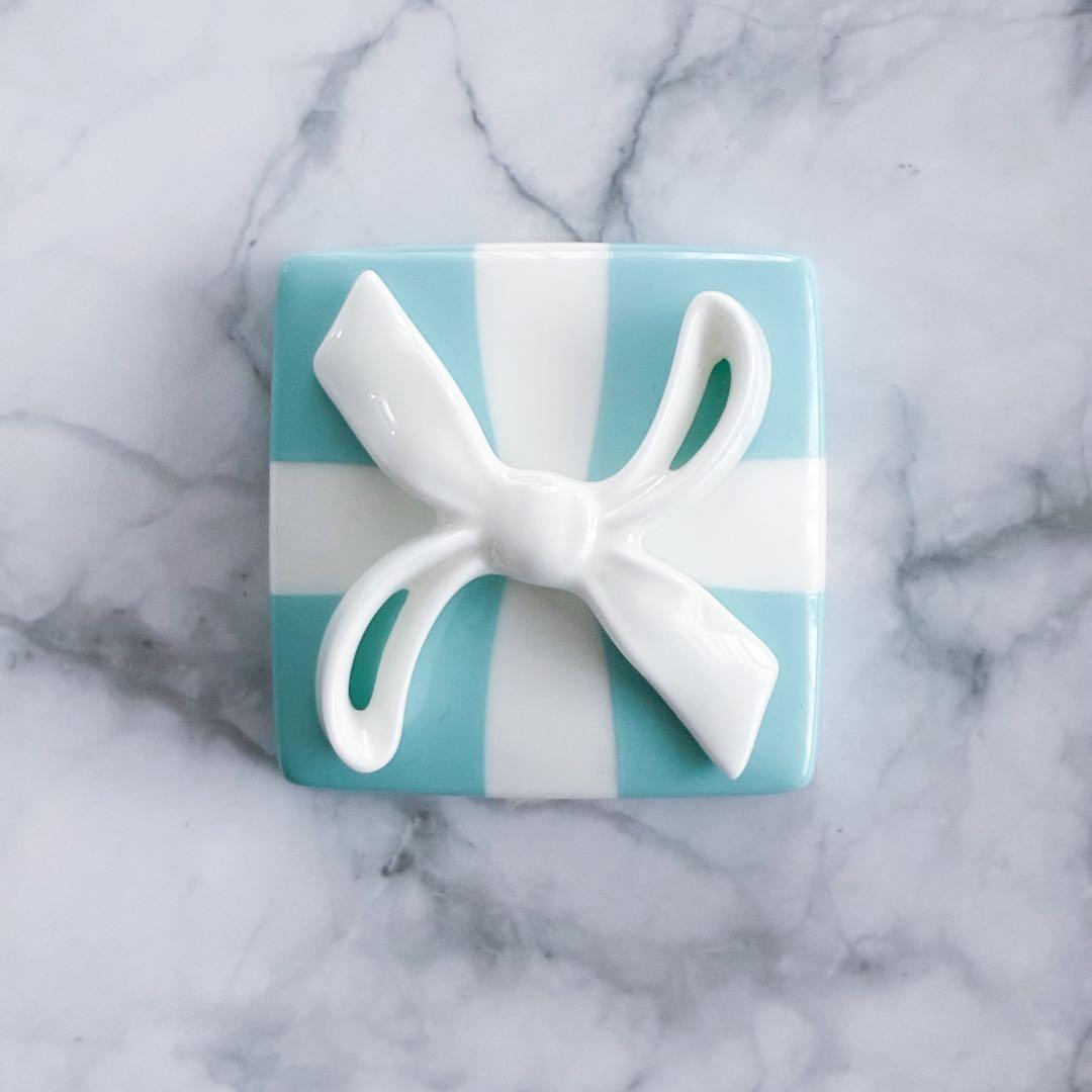 【新品未使用】ティファニー Tiffany & Co. ミニブルーボウボックス