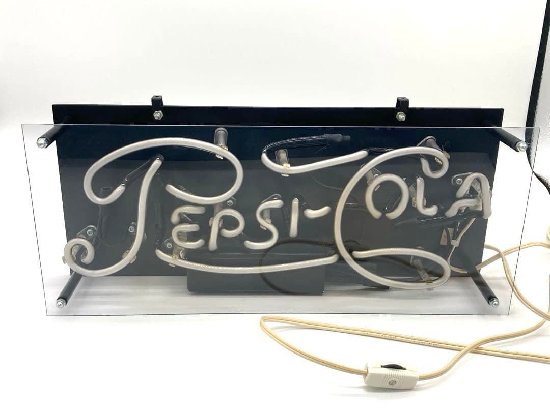 Pepsi-Cola ペプシコーラ ネオン看板 ネオンライト 電飾看板