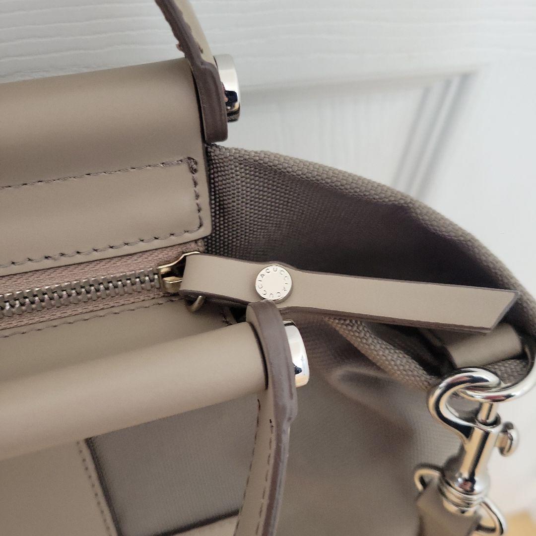 イアクッチ☆ソルベットs　2wayショルダーバッグ　グレージュ　ナイロンレザー