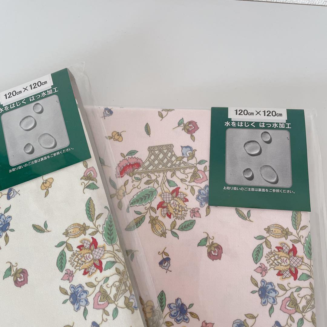 未開封 ミントン ハドンホール テーブルクロス 120×120 ピンク 黄色