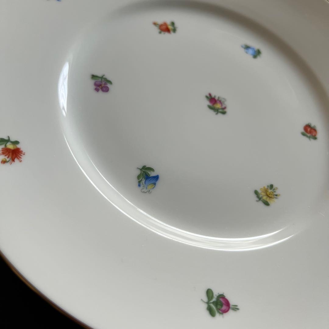 アウガルテン『スキャタードフラワー』ディナープレート 2枚セット