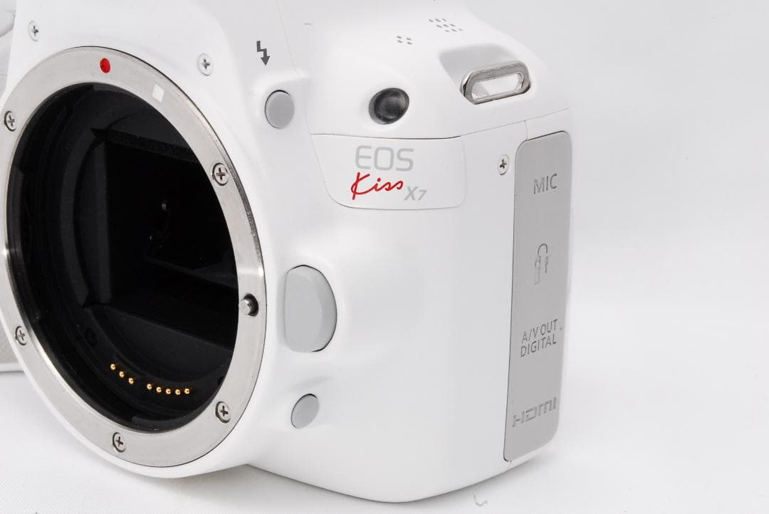 すずりん Canon EOS Kiss X7ホワイト レンズセット