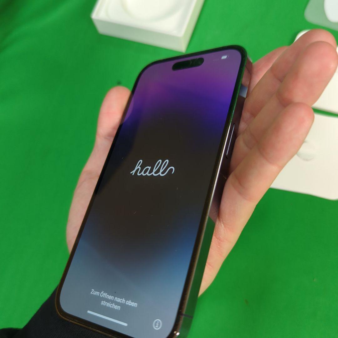 Apple iPhone 14 Pro ディープパープル 本体　傷汚れなし箱付き