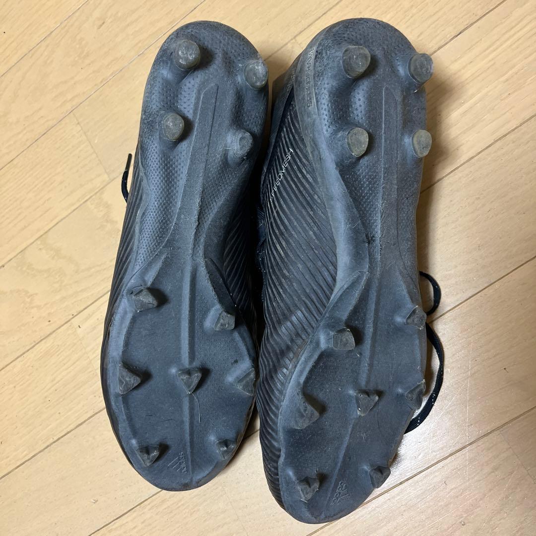 adidas X ラグビーシューズ 黒/グレー