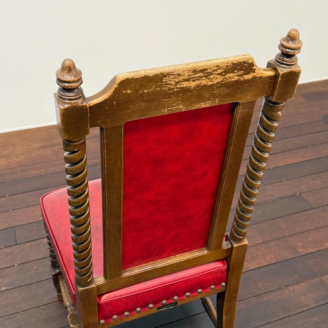 H21K9a オールドマルニ エジンバラ ツイストレッグ ダイニングチェア