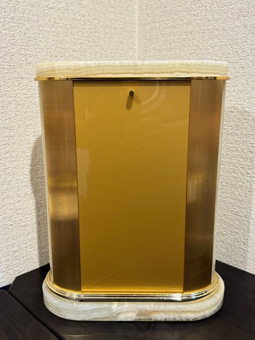 R088 ELIZABETH リズム電波時計 オニックス スワロフスキー