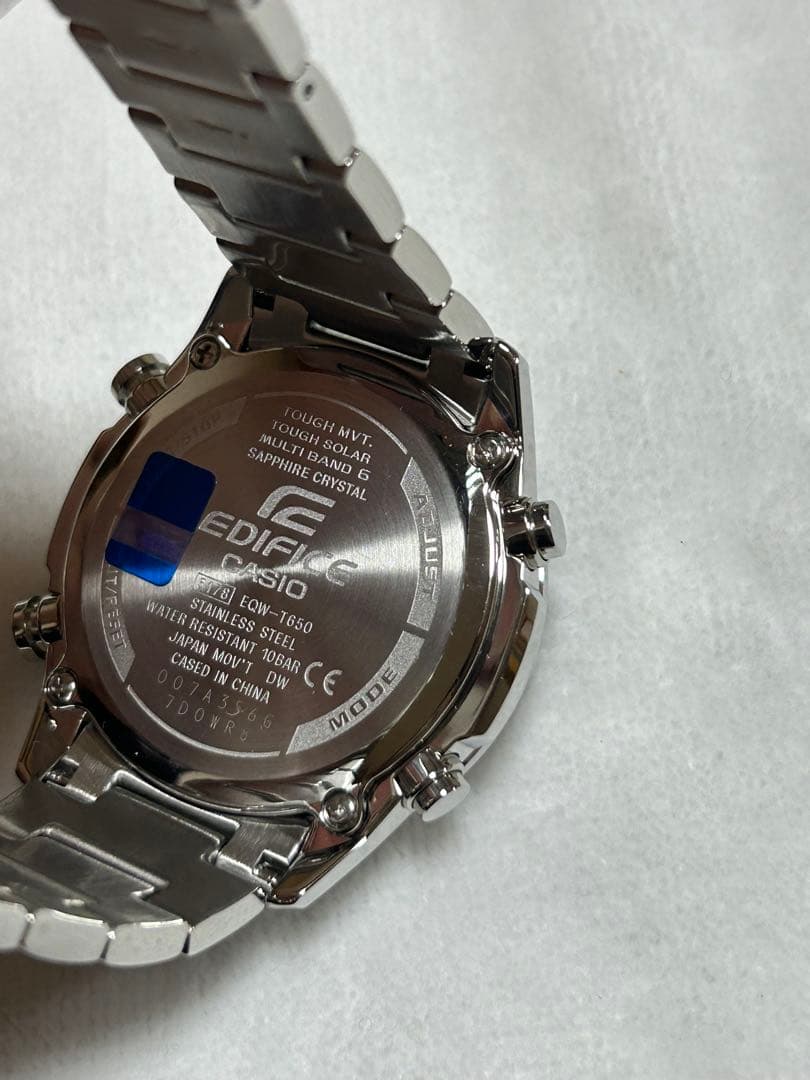 新品 49500円 EQW-T650D-1AJF エディフィス G-SHOCK