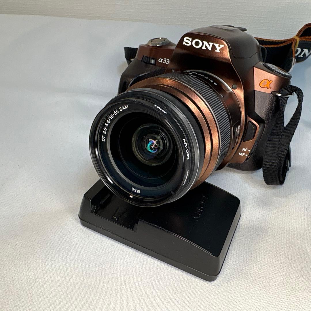 ソニーα330 ブラウン DT 18-55mmショット数9293枚