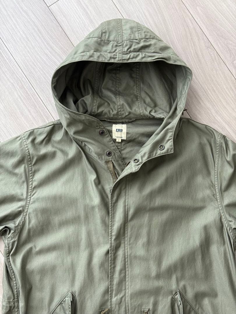FOBファクトリー F2402 M-51 パーカー シェル モッズコート