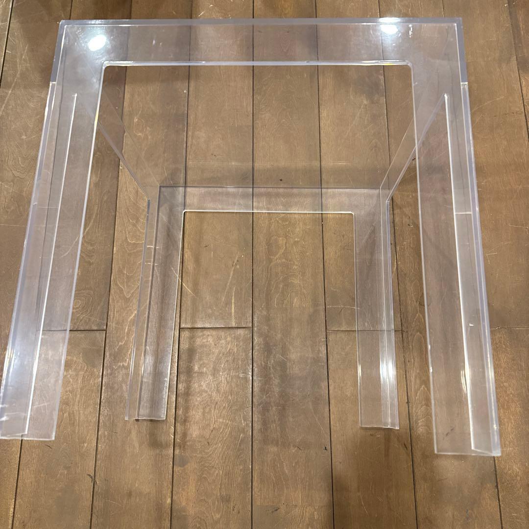 Kartell JOLLY サイドテーブル クリスタル