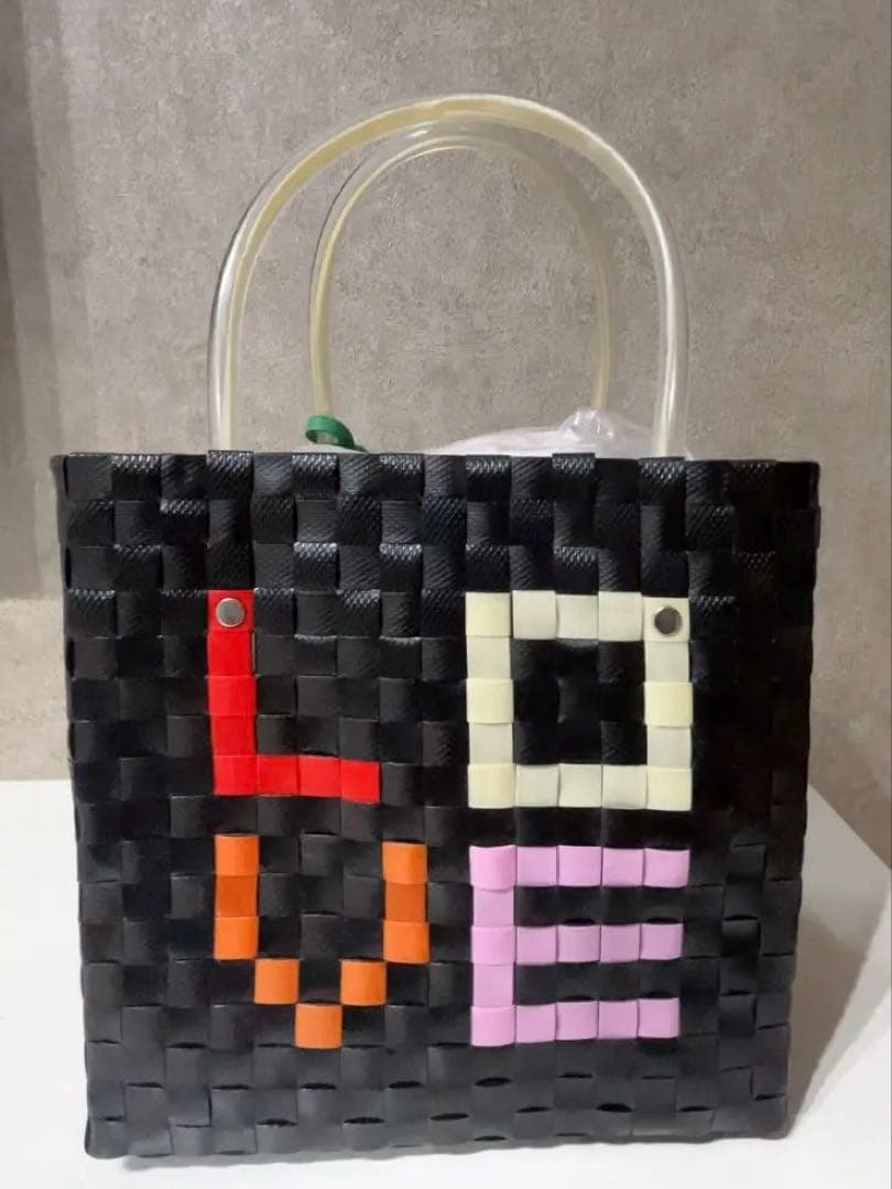 MARNI かごバッグ バスケット LOVE MINI BASKETBAGハート