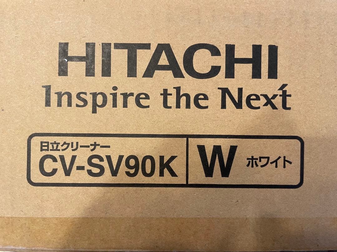 【10/15最終値下げ】日立 パワかるサイクロン ホワイト CV-SV90K-W