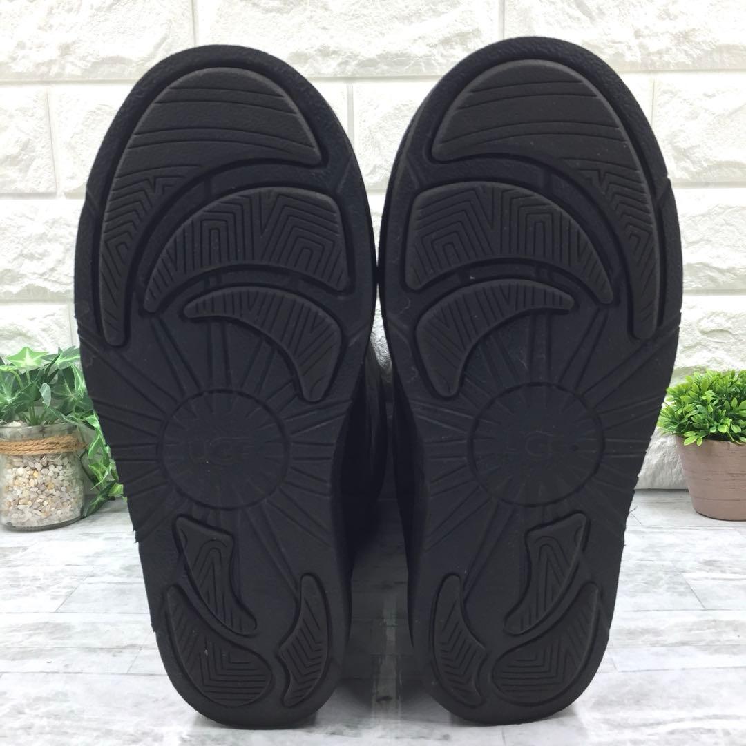 【美品】UGG アグ KENSINGTON エンジニアボアブーツ 黒 23cm
