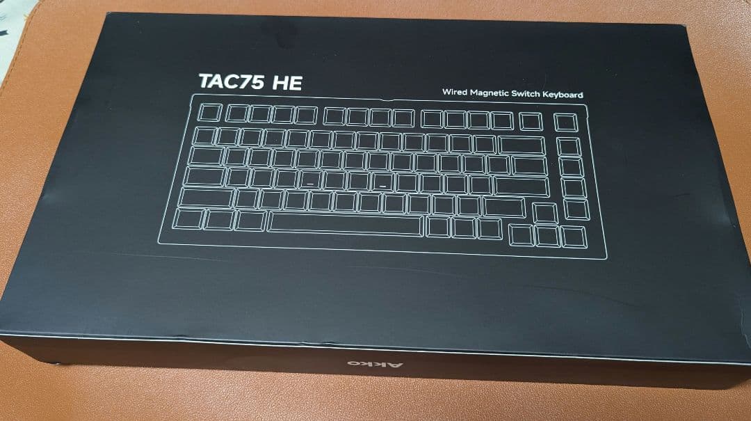 AKKO TAC75 HE サイバーパンクキーキャップ換装版