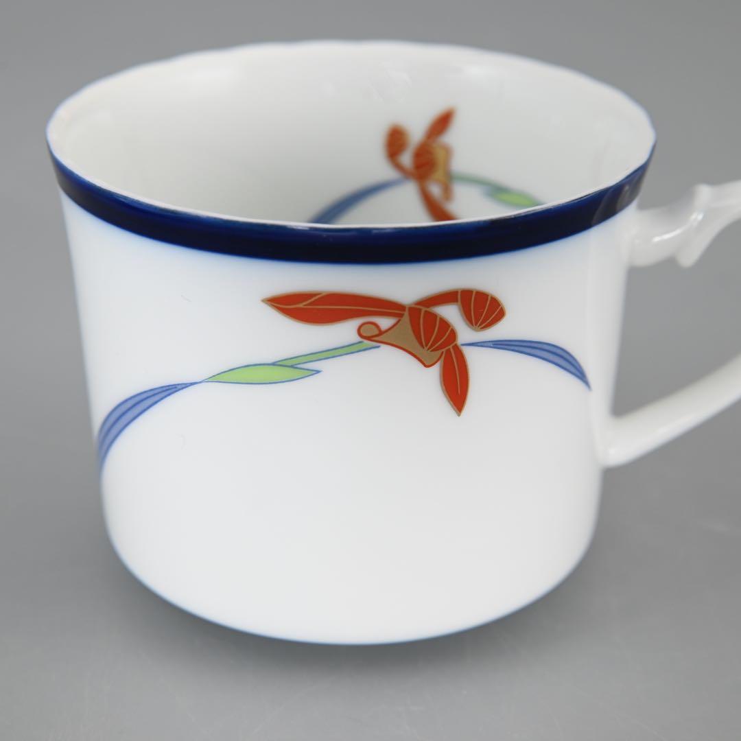 新品✨香蘭社 オーキッドレース　碗皿揃 ５客　1005-HC カップ＆ソーサー