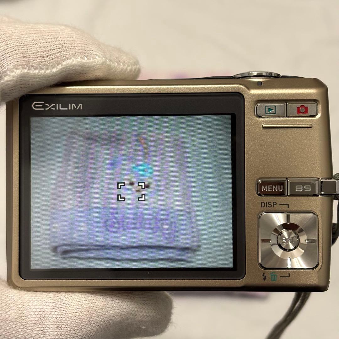 未使用級 カシオ CASIO EXILIM EX-Z500 ゴールド デジカメ