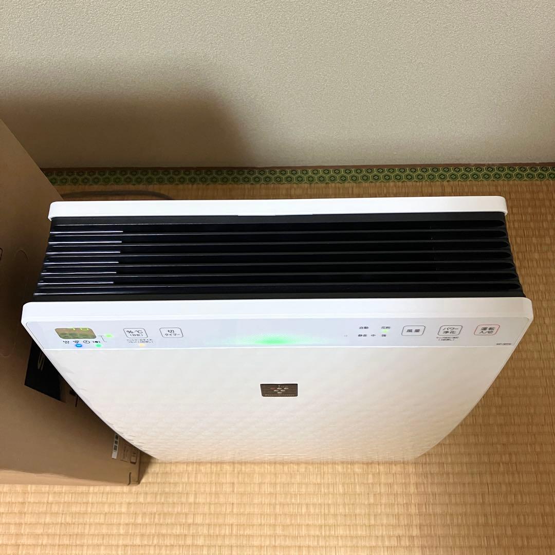 美品 SHARP プラズマクラスター7000加湿空気清浄機 KC-30T6-W