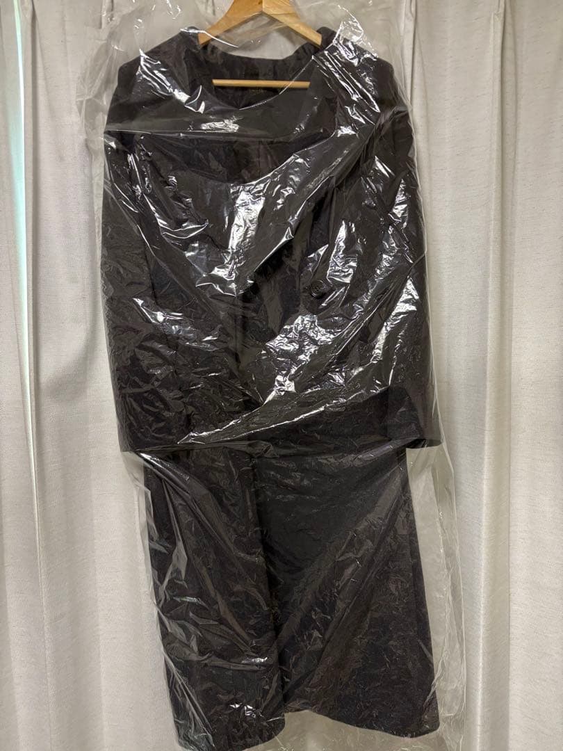 極美品 Spick and Span　ダブルチェスター　ウールコート　濃いグレー