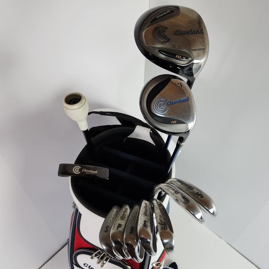 Cleveland クリーブランド メンズゴルフセット 10本 初心者 右 SR