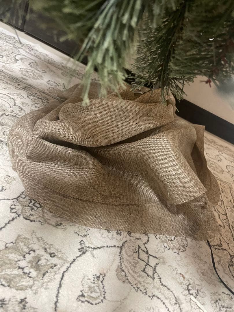 ライト付き クリスマスツリー 約150cm