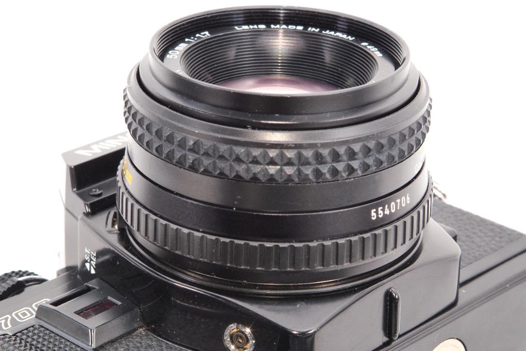 Minolta X-700 黒 後期型 ROKKOR 50mm f1.7 整備済
