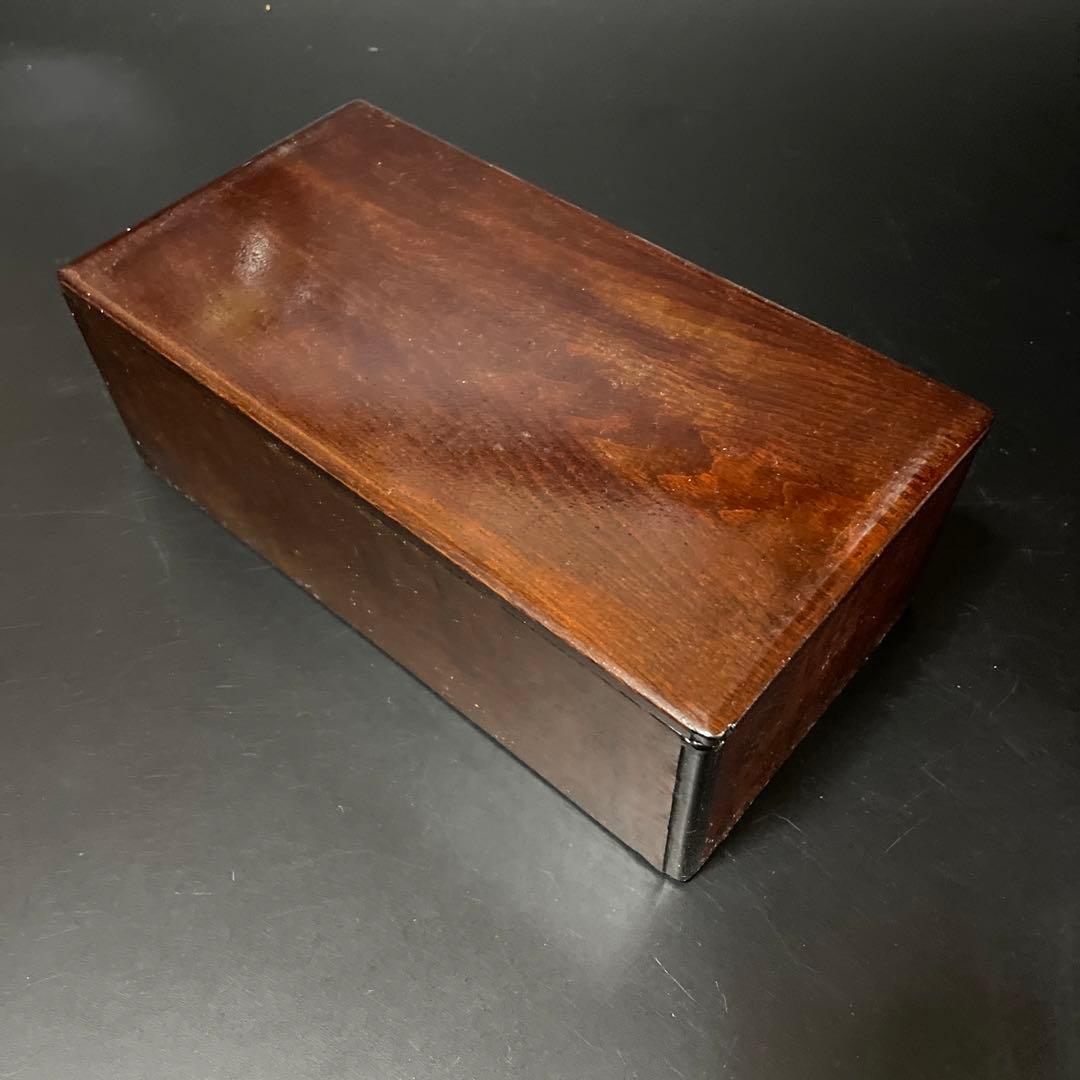 時代物　昔の木製弁当箱　欅　お重箱