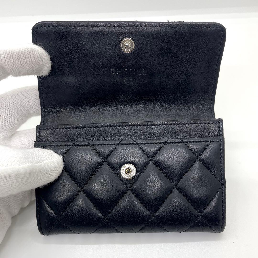 シャネル マトラッセ 名刺入れ カードケース