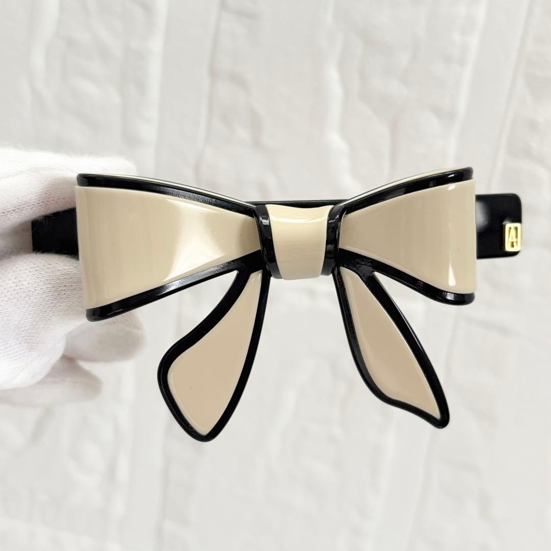 ALEXANDRE DE PARIS　リボン　バレッタ　8cm リズレシリーズ