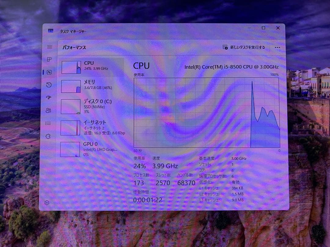 Windowsデスクトップ HP ProDesk 400 G5 SFF i5-8500 SSD256