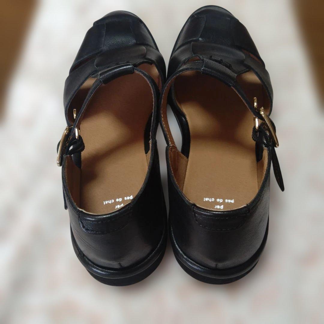 SAYA　レザー グルカサンダル