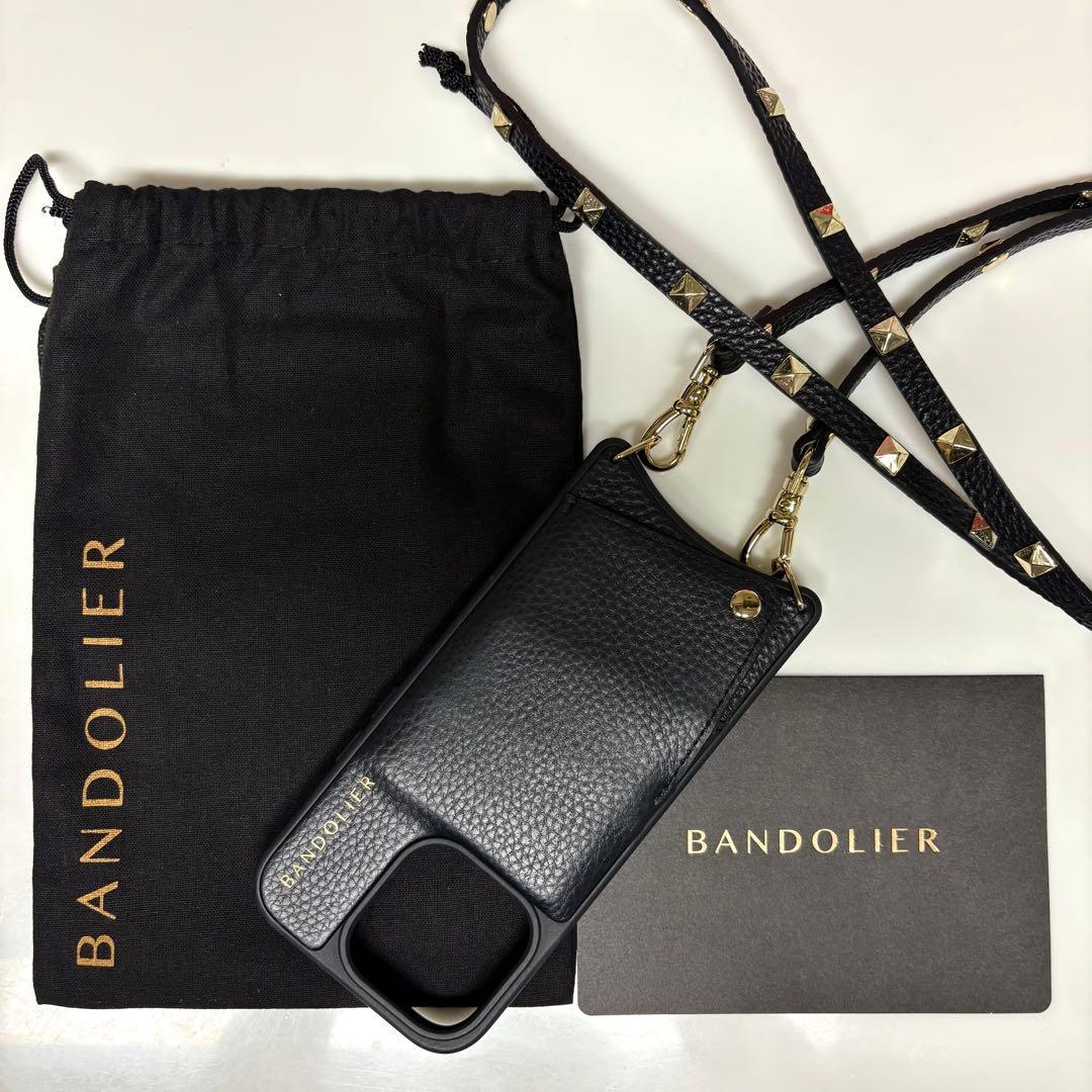 BANDOLIER バンドリヤー iPhone 15Pro ケース＆ストラップ