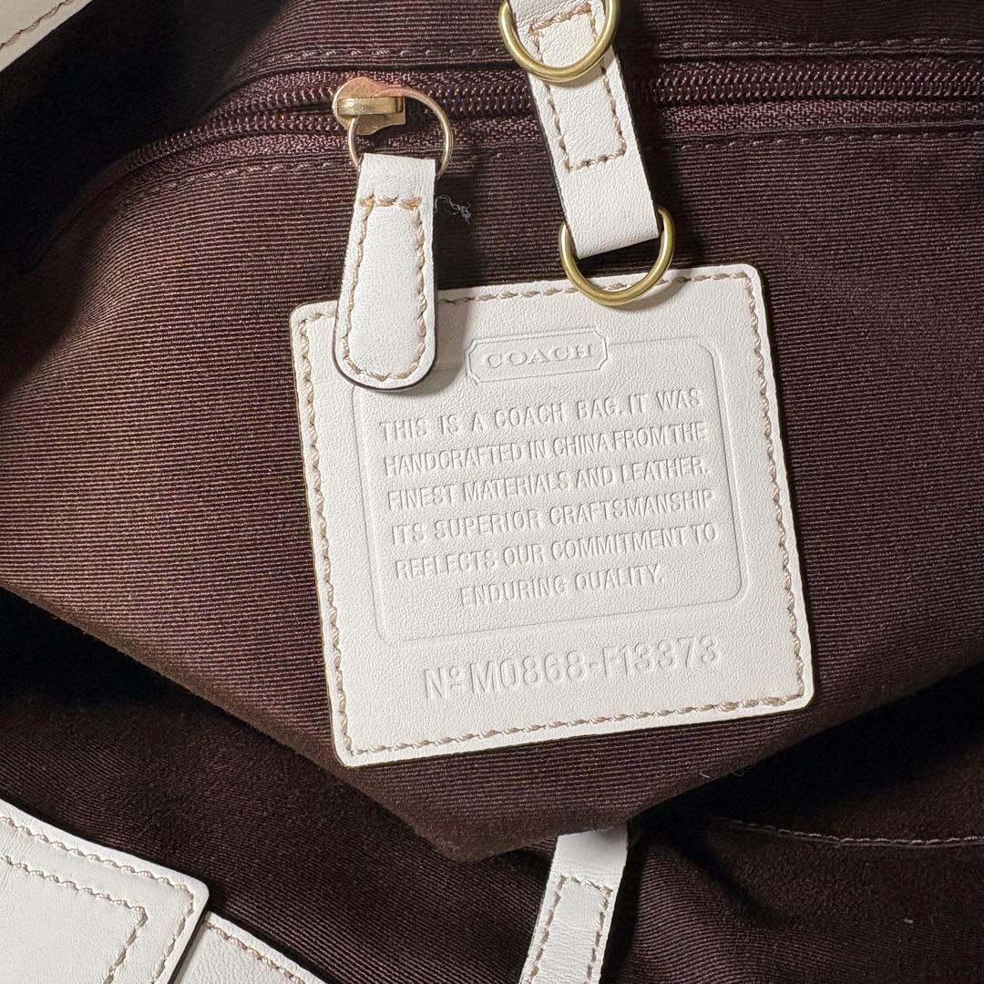 【美品】コーチ　ハンドバッグ　ショルダーバッグ　ティーローズ　カゴバッグ