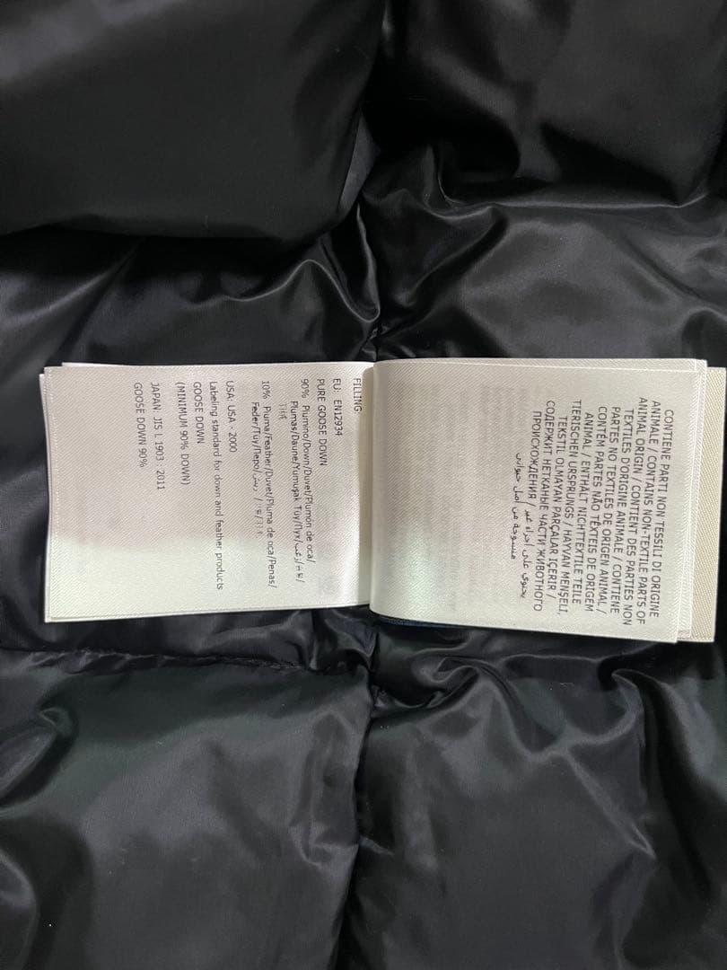 【美品】MONCLER BILLECART ダウンベスト サイズ2 黒