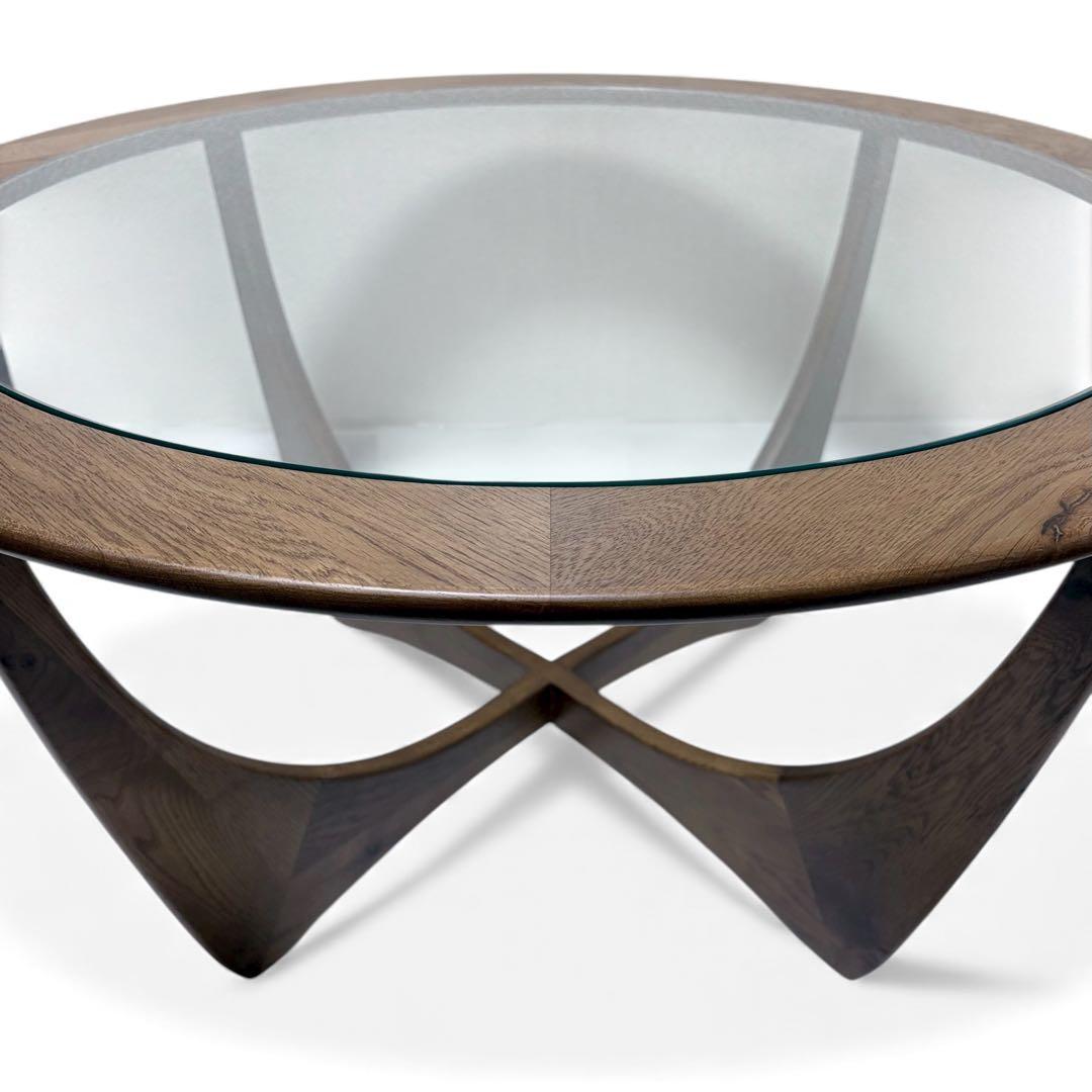 美品 CLASH GATE クラッシュゲート ジース コーヒーテーブル オーク材