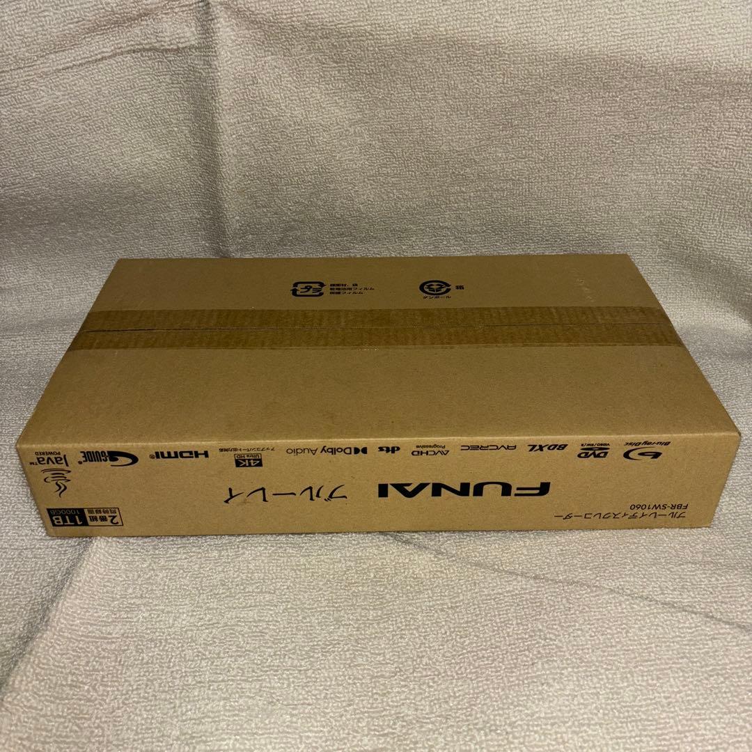 新品　動作確認済　フナイ　FBR-SW1060 ブルーレイディスクレコーダー